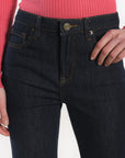 JEAN FLARE - STACY - RINSE PANTALON SPORTWEAR NEW KOOKAI Mode Kookai