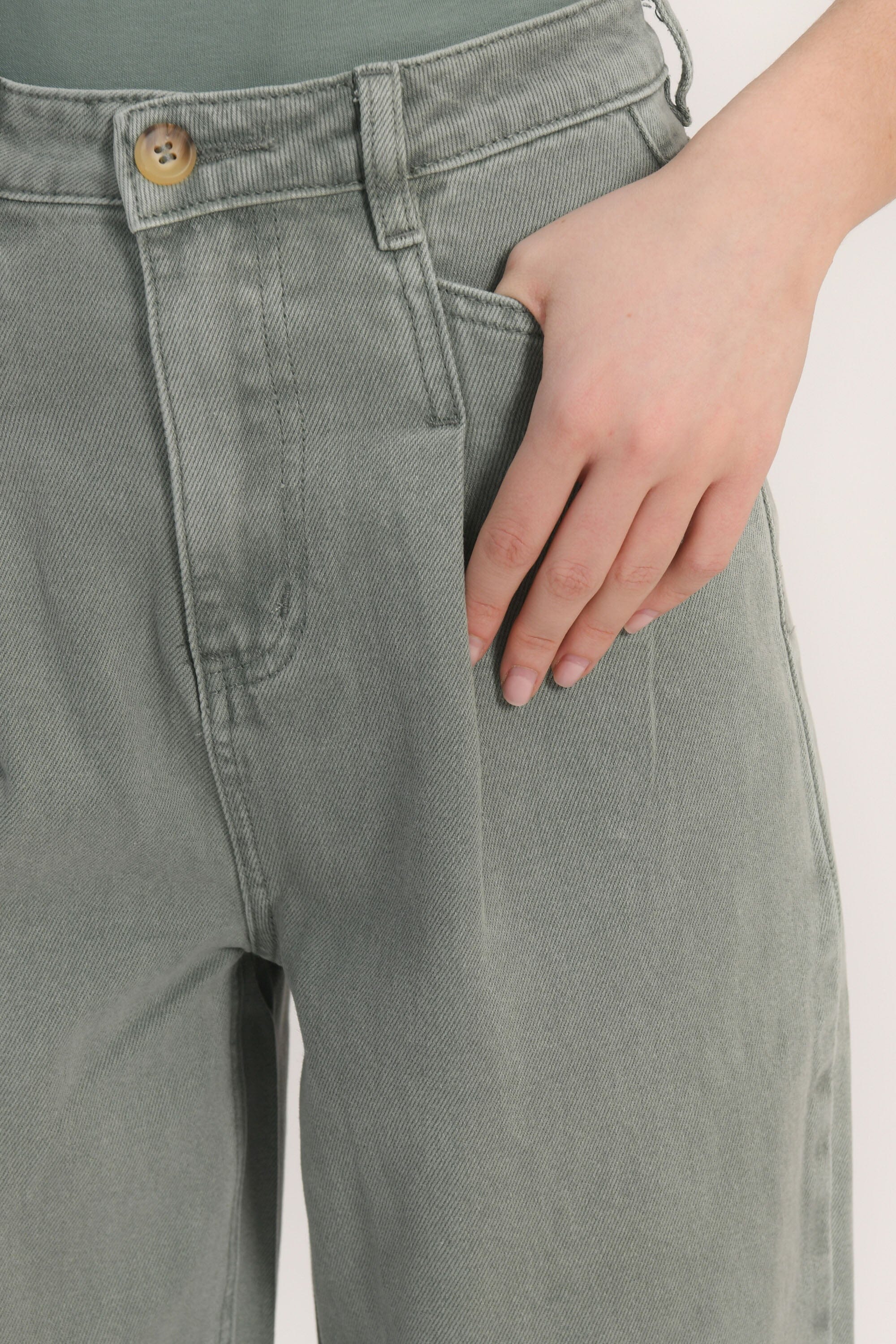 JEAN LARGE - ARLOW - SAUGE PANTALON SPORTWEAR KOOKAI Mode Kookai