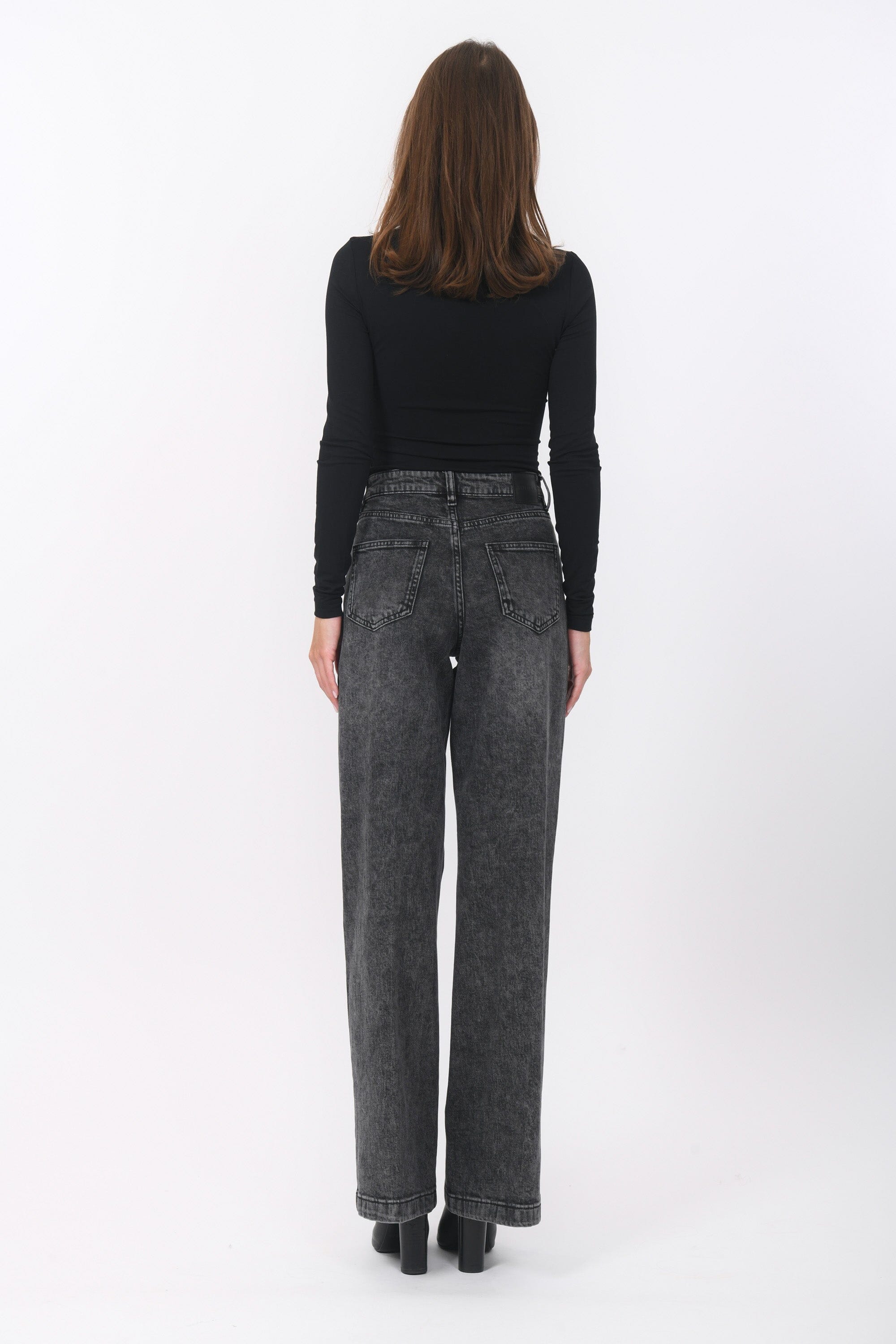 JEAN LARGE - BLANCHE - BLACK PANTALON SPORTWEAR NEW KOOKAI Mode Kookai
