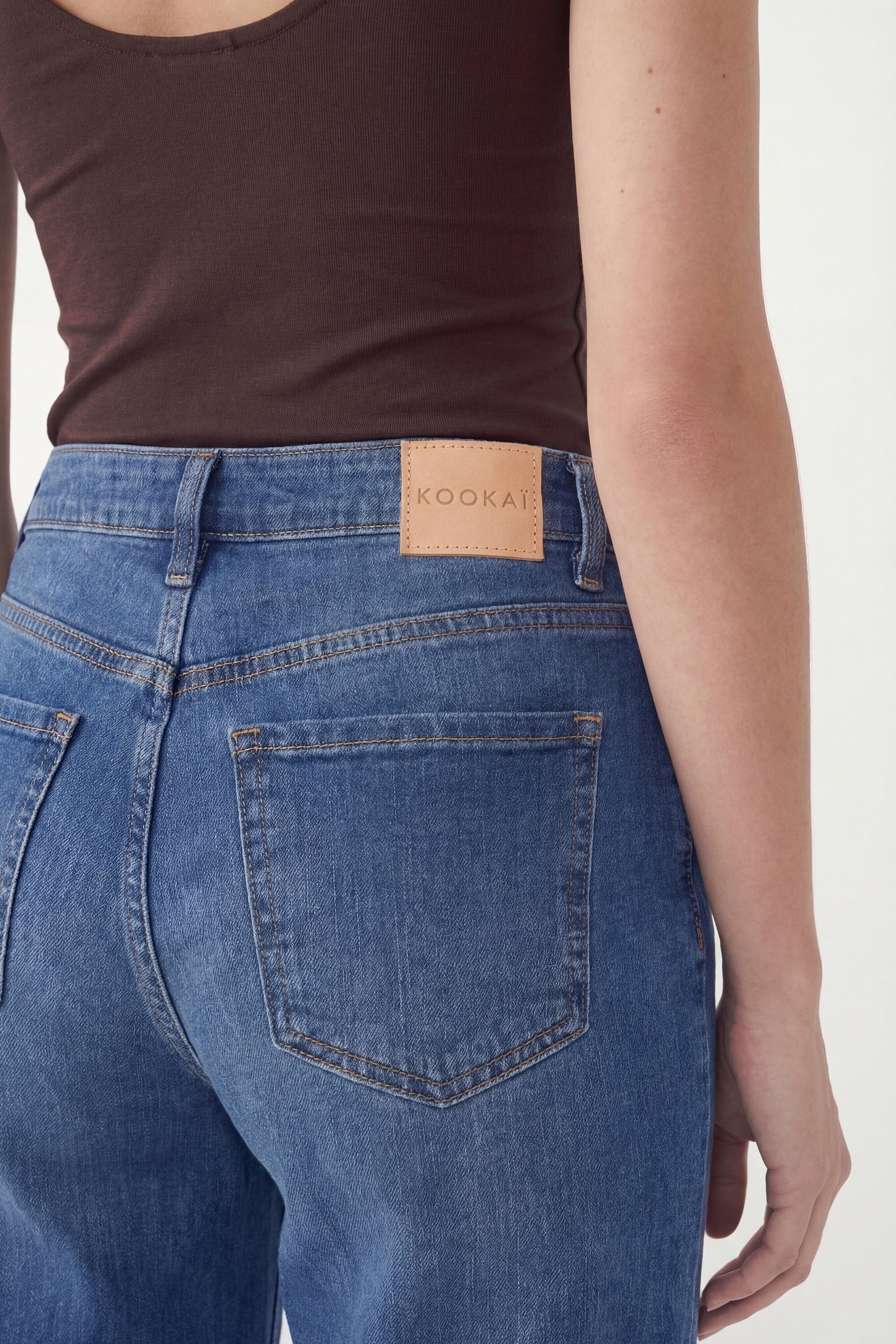 JEAN LARGE - BLANCHE - BLEACH PANTALON SPORTWEAR NEW KOOKAI Mode Kookai