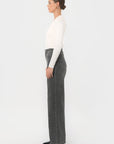 JEAN LARGE - BLANCHE - GRIS PANTALON SPORTWEAR NEW KOOKAI Mode Kookai