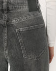 JEAN LARGE - BLANCHE - GRIS PANTALON SPORTWEAR NEW KOOKAI Mode Kookai
