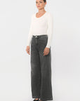 JEAN LARGE - BLANCHE - GRIS PANTALON SPORTWEAR NEW KOOKAI Mode Kookai