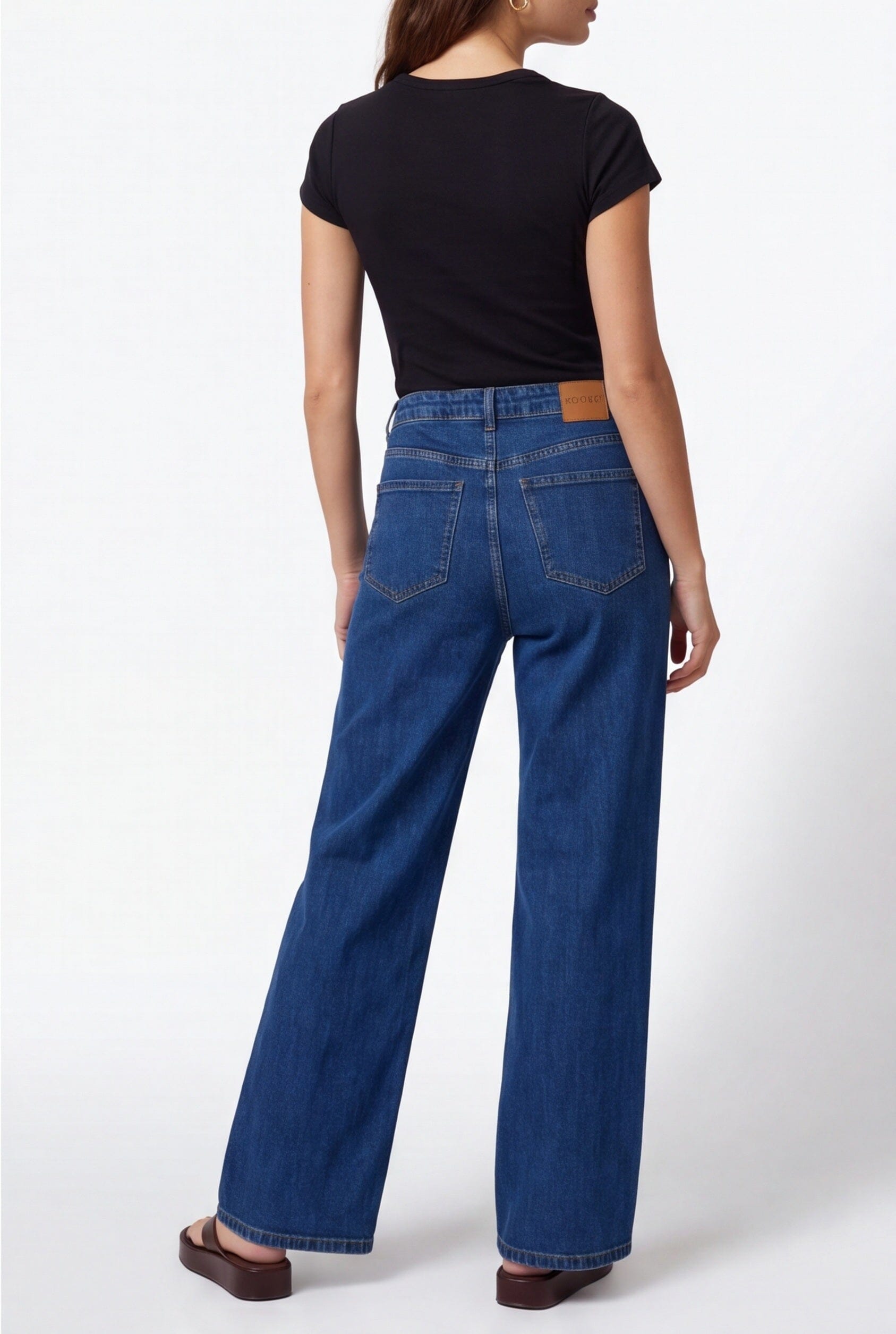 JEAN LARGE - BLANDINE - DOUBLE STONE PANTALON SPORTWEAR NEW KOOKAI Mode Kookai