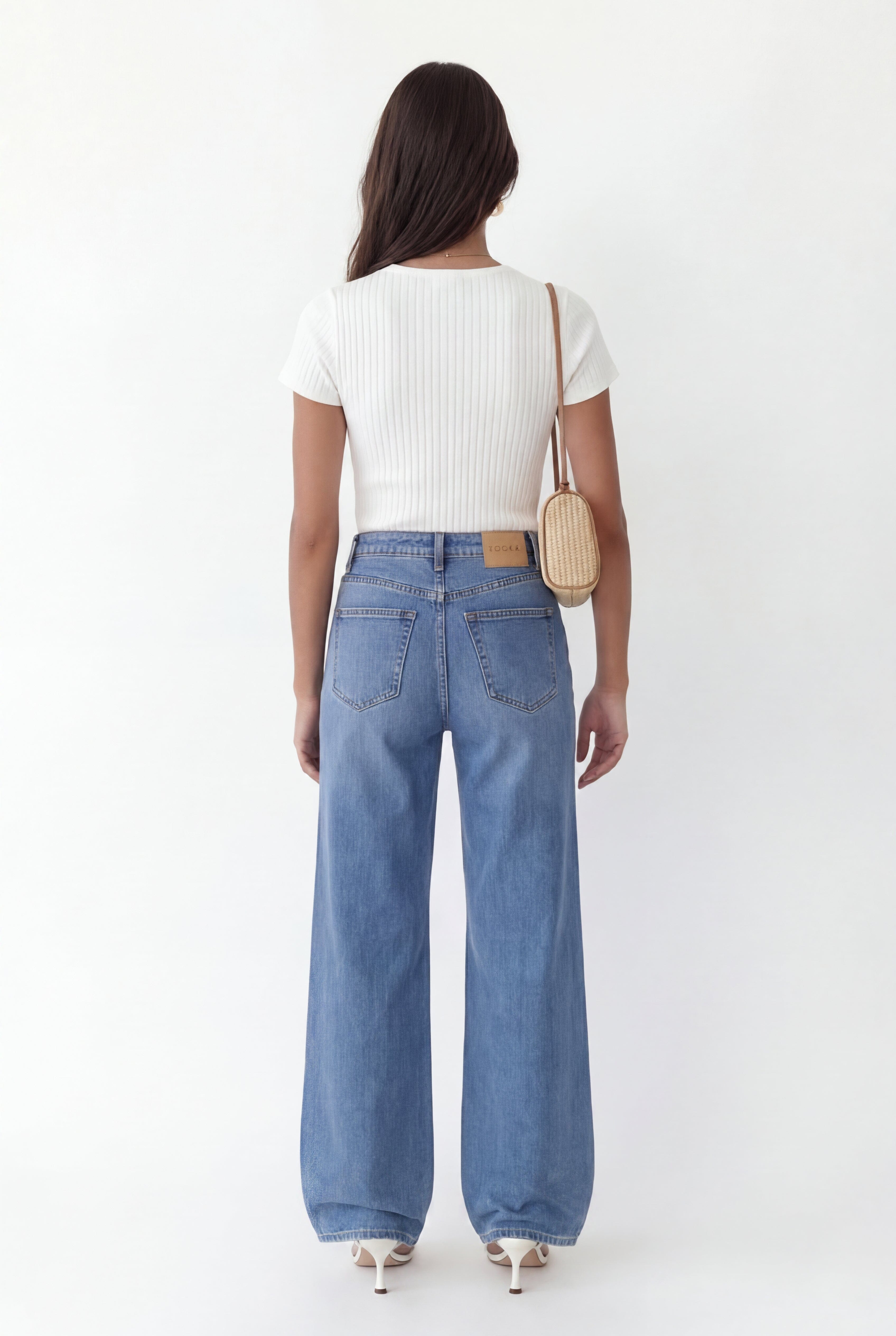 JEAN LARGE - CHESTER - BLEACH PANTALON SPORTWEAR NEW KOOKAI Mode Kookai