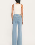 JEAN LARGE COTON RECYCLÉ ERA BLEACH PANTALON SPORTWEAR NEW KOOKAI Mode Kookai
