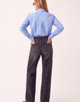 JEAN LARGE - DANYA - BLACK PANTALON SPORTWEAR NEW KOOKAI Mode Kookai
