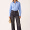 JEAN LARGE - DANYA - STONE PANTALON SPORTWEAR NEW KOOKAI Mode Kookai
