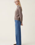 JEAN LARGE - DANYA - STONE PANTALON SPORTWEAR NEW KOOKAI Mode Kookai