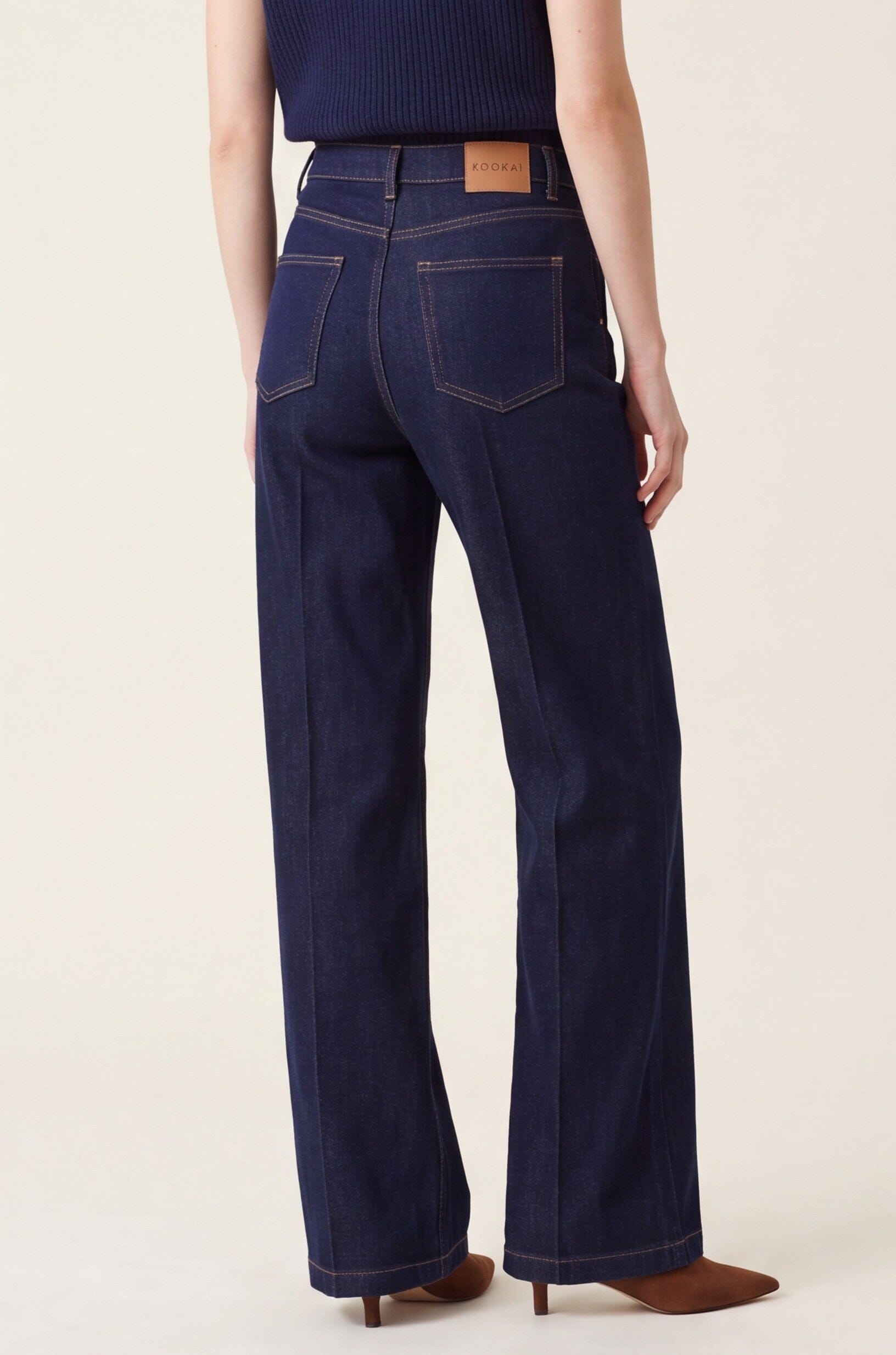 JEAN LONG - CYRIELLE - BRUT PANTALON SPORTWEAR NEW KOOKAI Mode Kookai