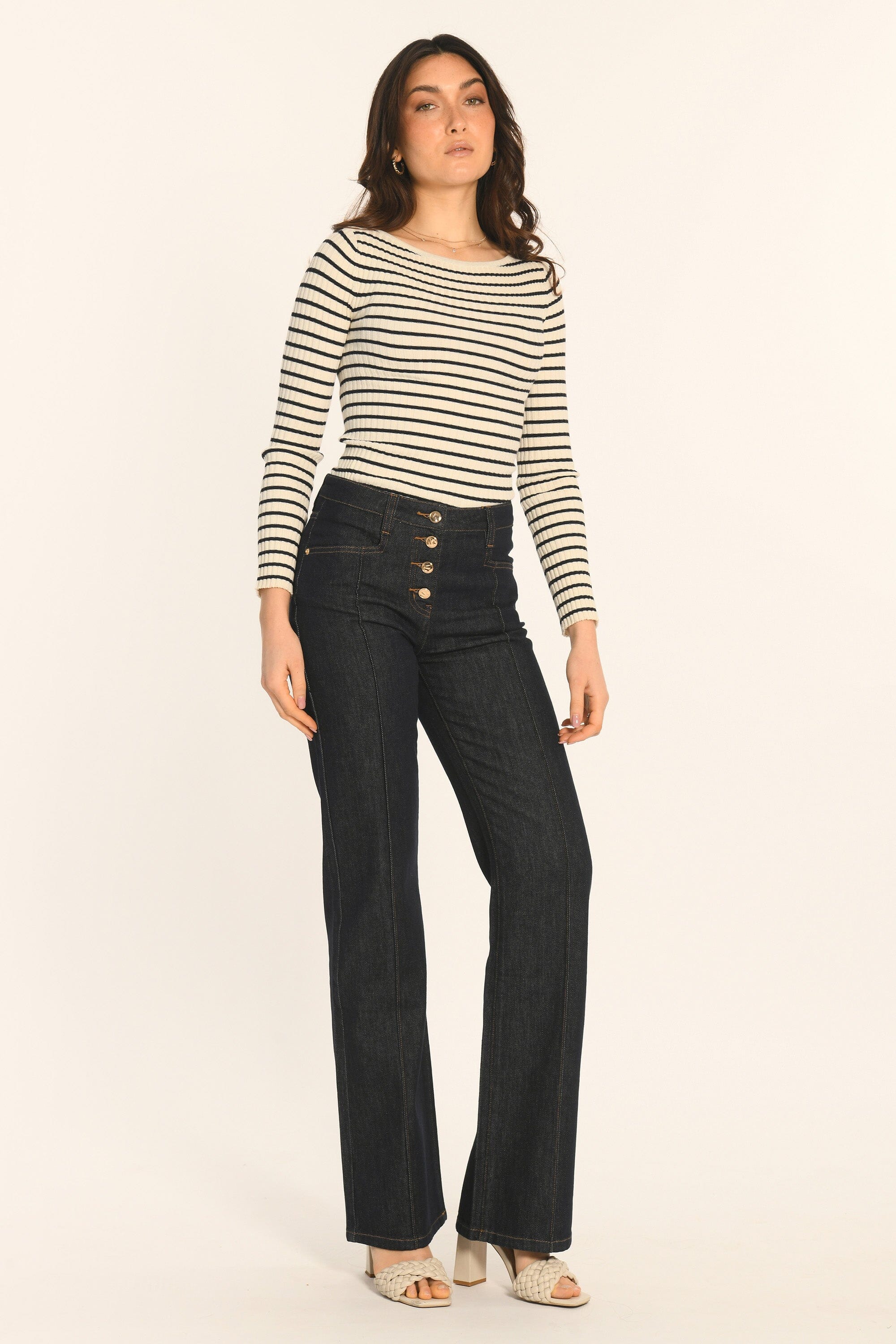JEAN - RINSE - ARIETTE PANTALON SPORTWEAR NEW KOOKAI Mode Kookai