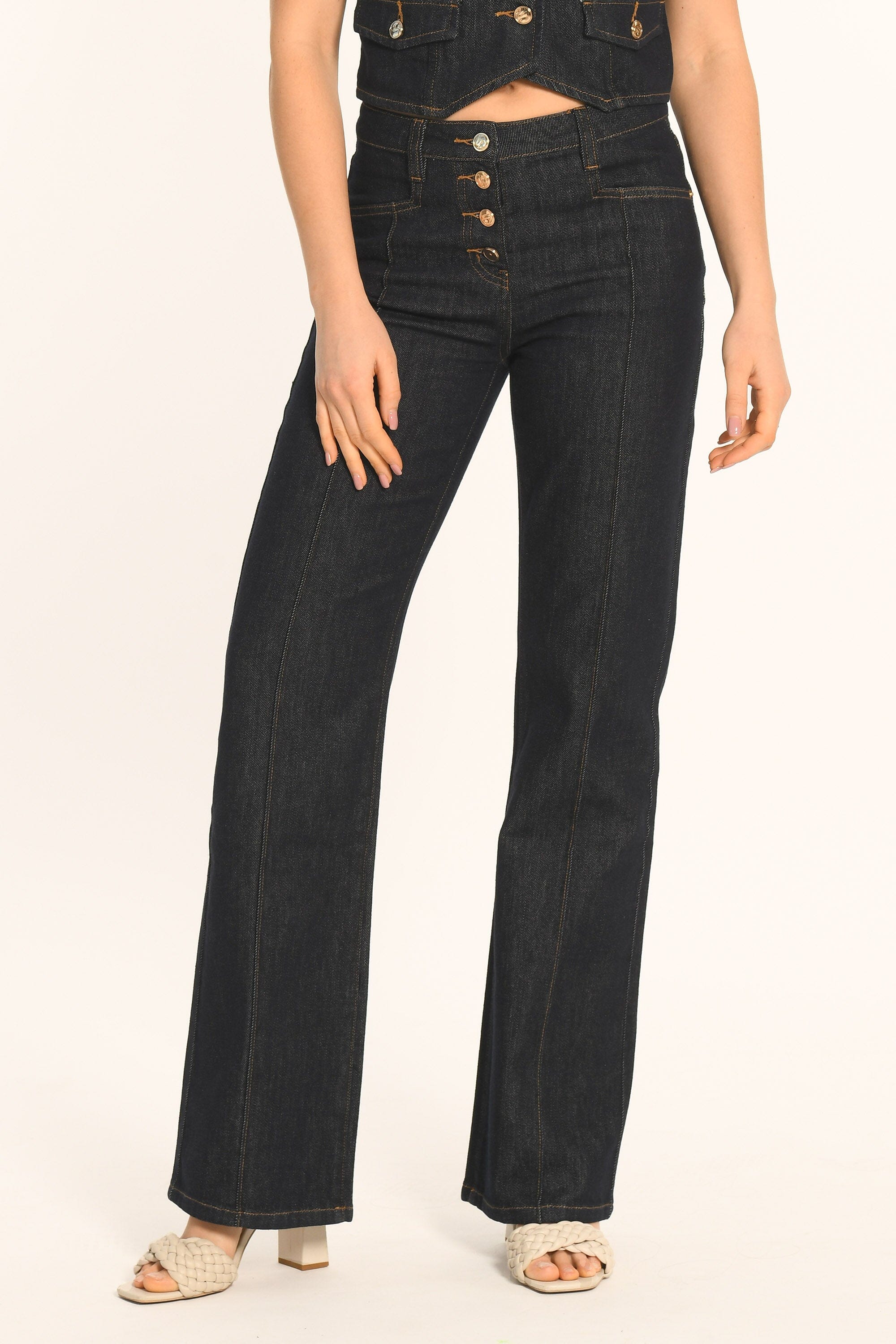JEAN - RINSE - ARIETTE PANTALON SPORTWEAR NEW KOOKAI Mode Kookai