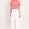 JEAN SPORTWEAR CROP - ANOUK - BLANC PANTALON SPORTWEAR NEW KOOKAI Mode Kookai
