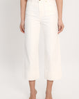 JEAN SPORTWEAR CROP - ANOUK - BLANC PANTALON SPORTWEAR NEW KOOKAI Mode Kookai