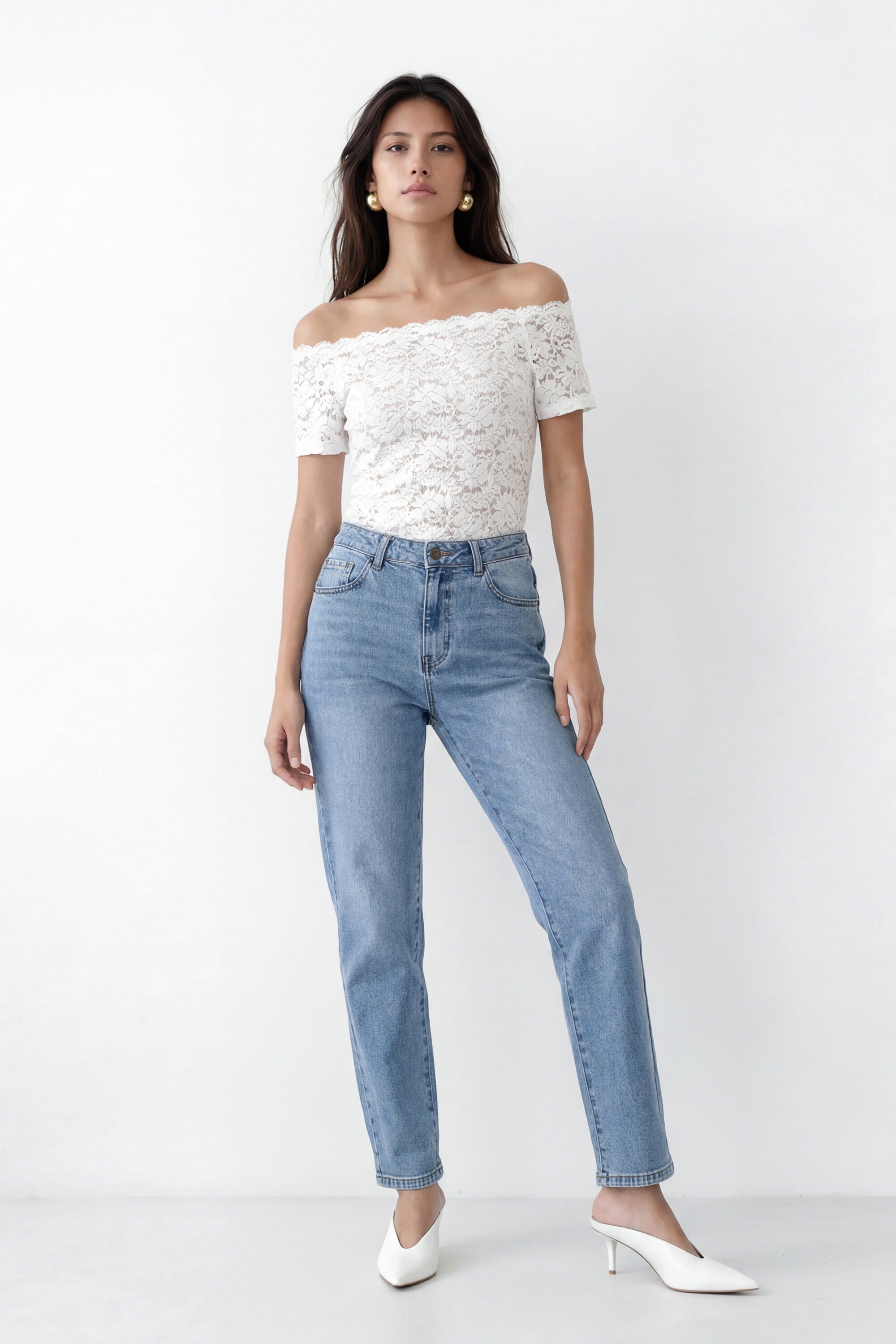 JEANS - COSTA - BLEACH PANTALON SPORTWEAR NEW KOOKAI Mode Kookai