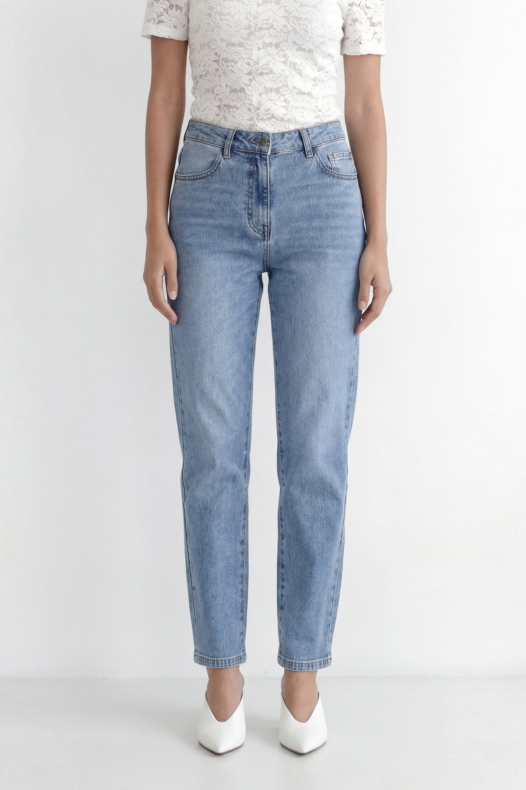 JEANS - COSTA - BLEACH PANTALON SPORTWEAR NEW KOOKAI Mode Kookai