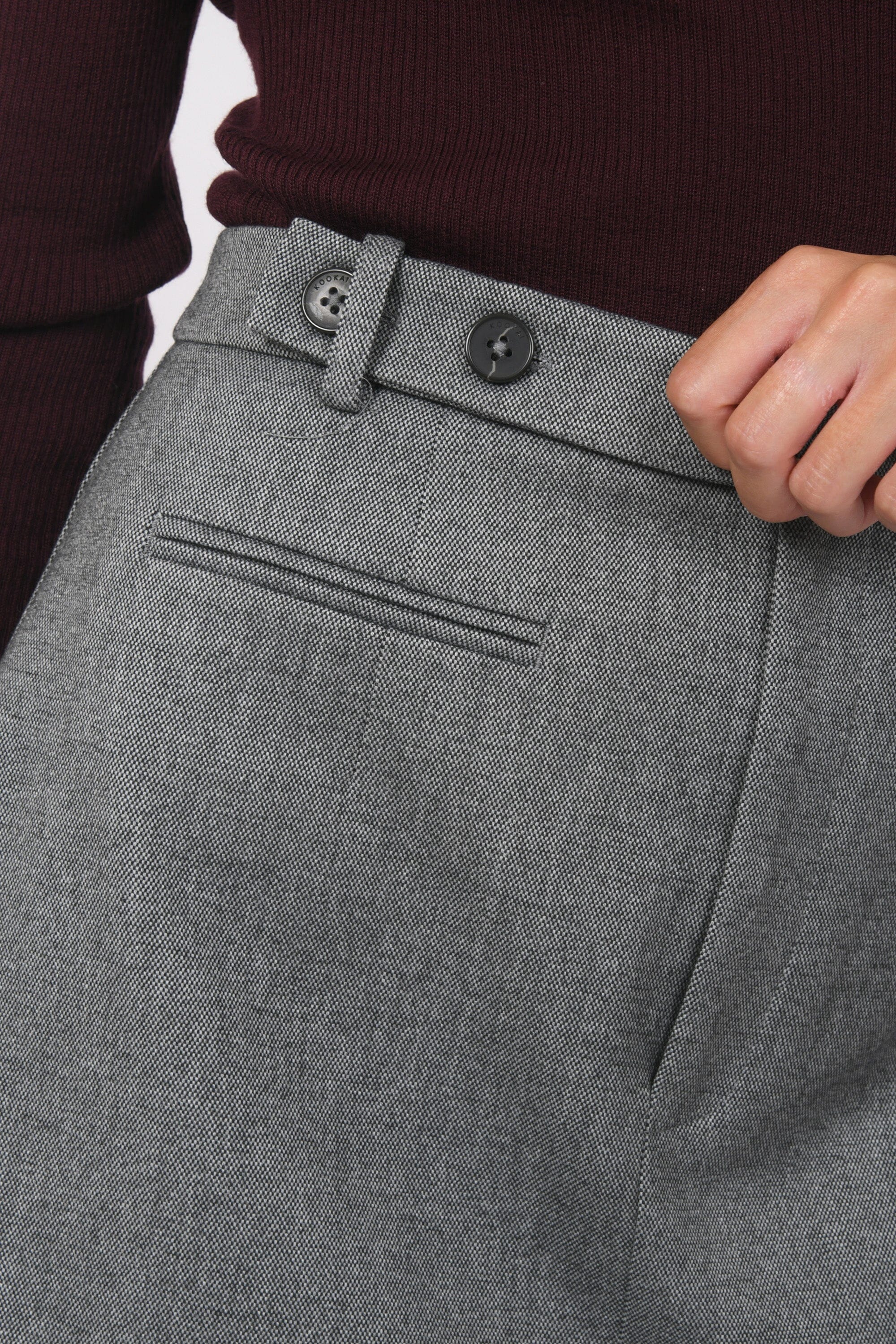 JUPE - BECKETT - GRIS JUPE NEW KOOKAI Mode Kookai