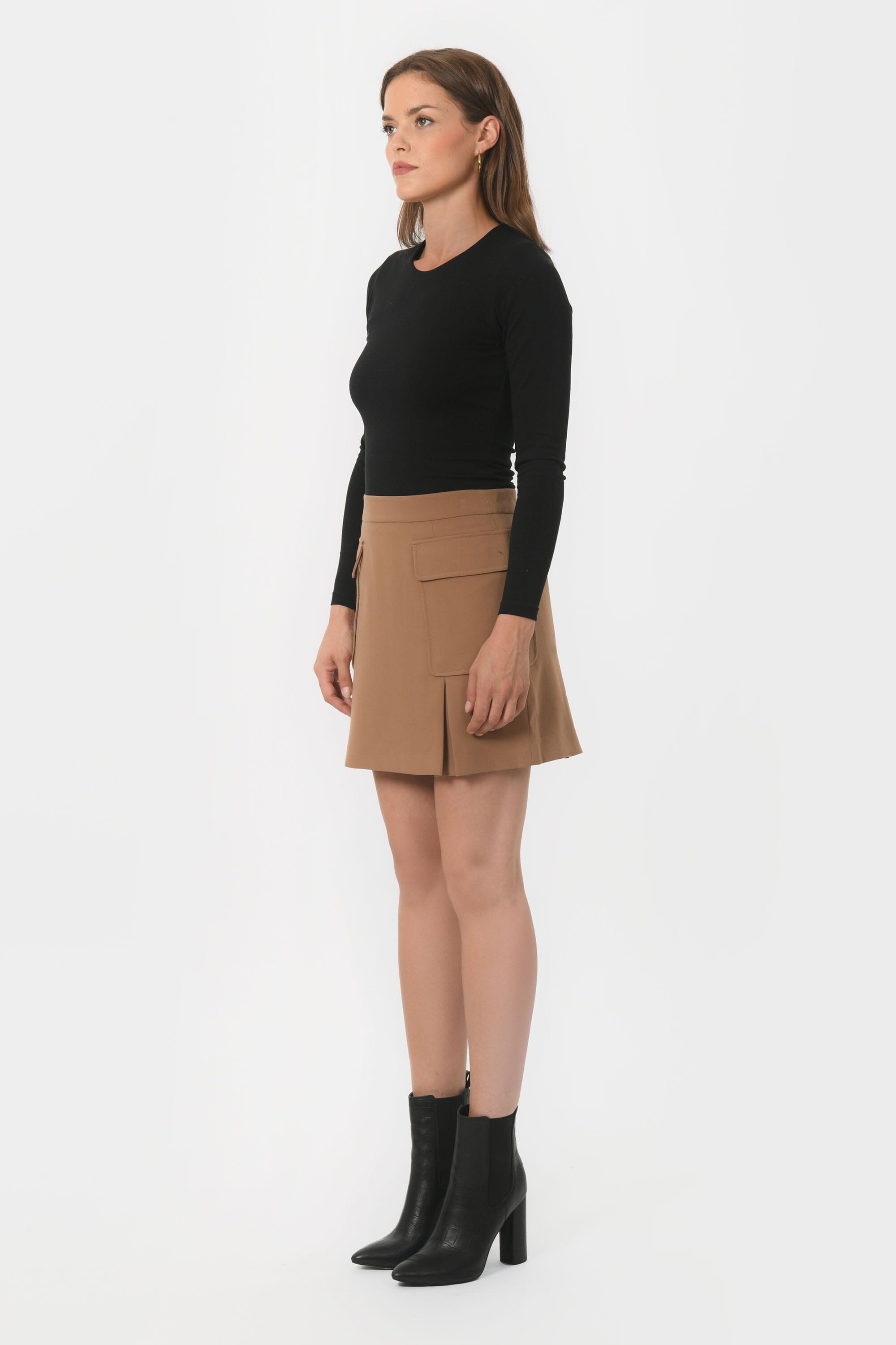 JUPE - BROOKLYN - BEIGE JUPE NEW KOOKAI Mode Kookai