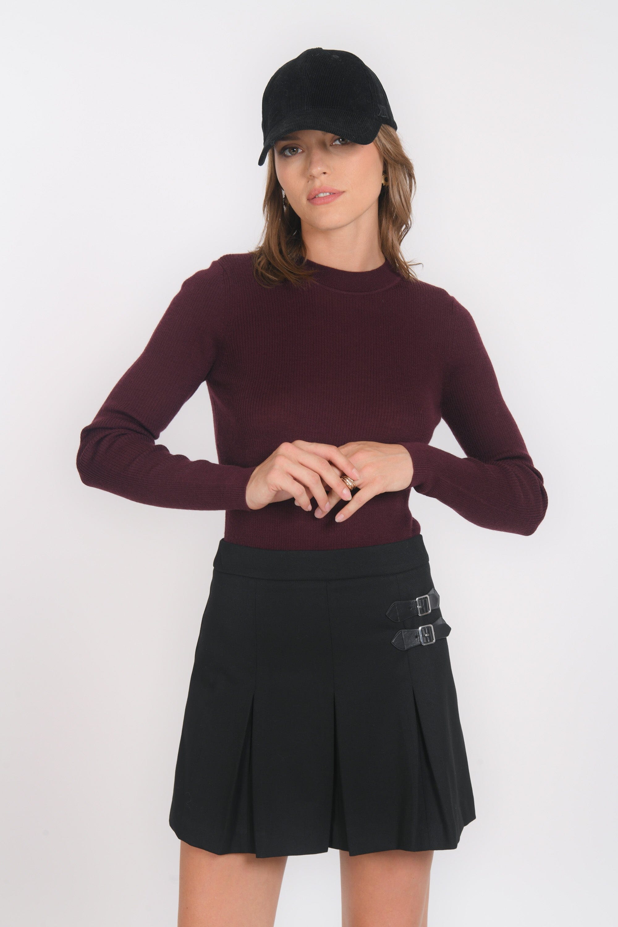 JUPE COURTE - BELLA - NOIR JUPE NEW KOOKAI Mode Kookai