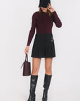 JUPE COURTE - BELLA - NOIR JUPE NEW KOOKAI Mode Kookai