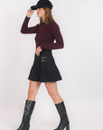 JUPE COURTE - BELLA - NOIR JUPE NEW KOOKAI Mode Kookai