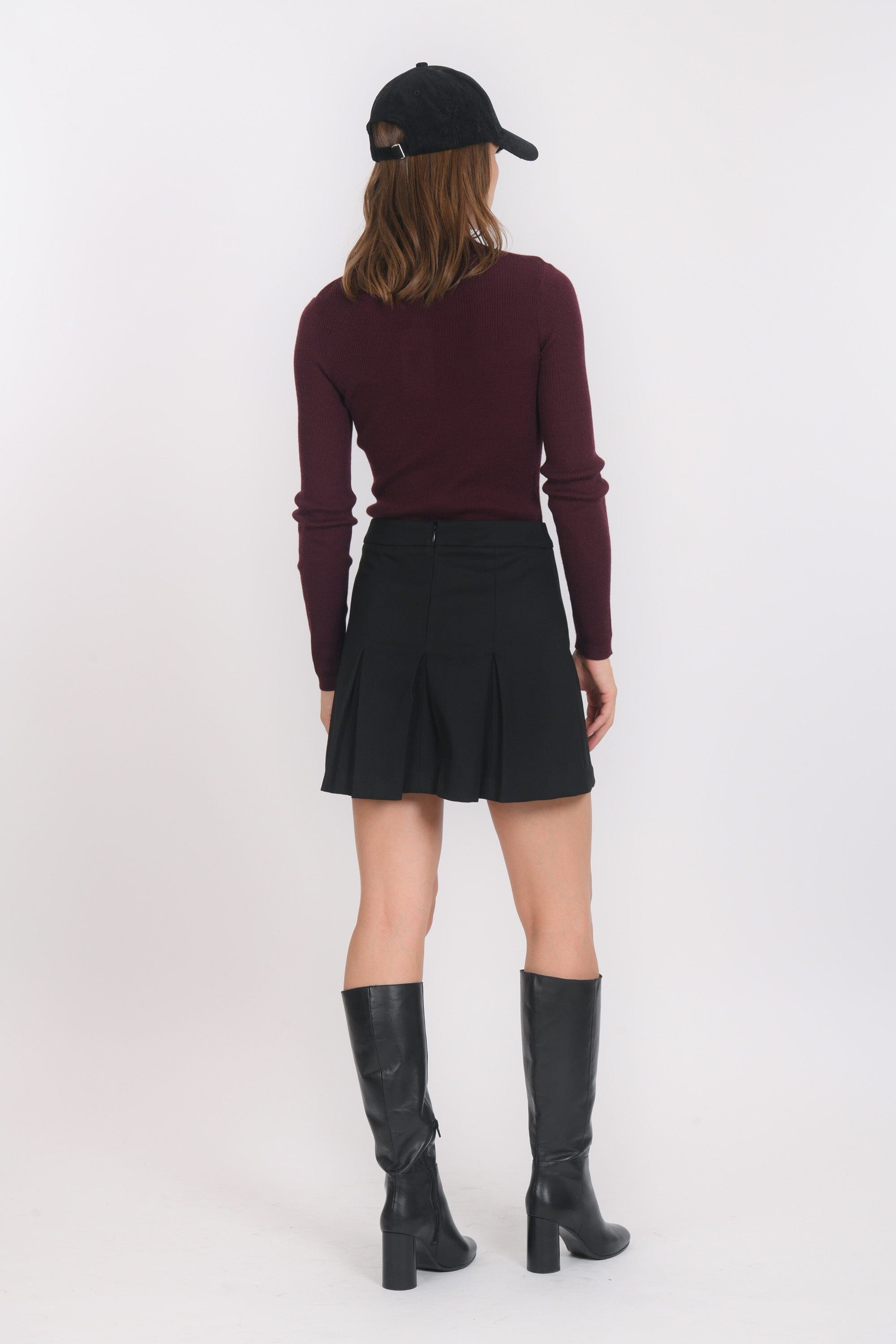 JUPE COURTE - BELLA - NOIR JUPE NEW KOOKAI Mode Kookai