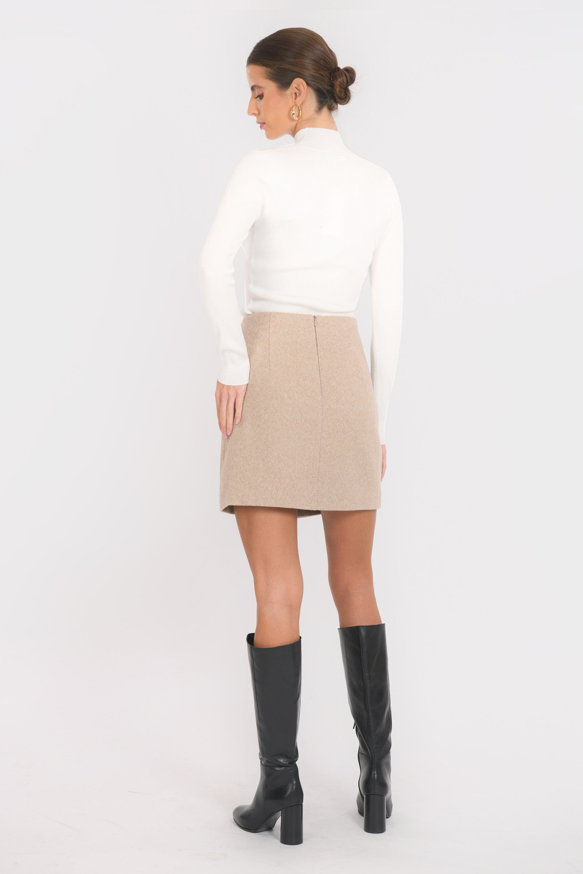 JUPE COURTE - BLONDIE - CAMEL JUPE NEW KOOKAI Mode Kookai