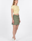 JUPE COURTE CARGO DANA KAKI JUPE SPORTWEAR KOOKAI Mode Kookai