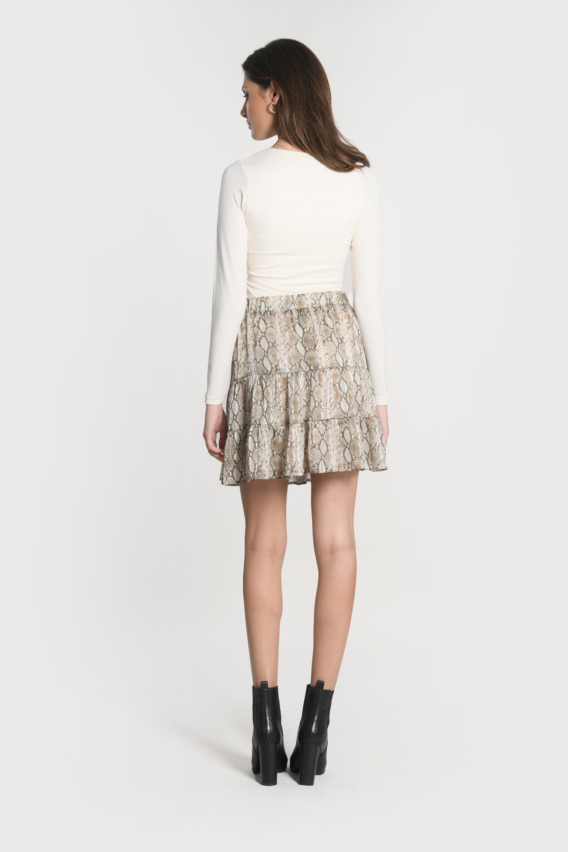 JUPE COURTE HENNA BEIGE JUPE KOOKAI Mode Kookai