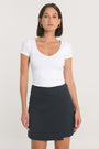 JUPE COURTE RAYURE TENNIS AUDREY NAVY JUPE KOOKAI Mode Kookai
