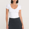 JUPE COURTE RAYURE TENNIS AUDREY NAVY JUPE KOOKAI Mode Kookai