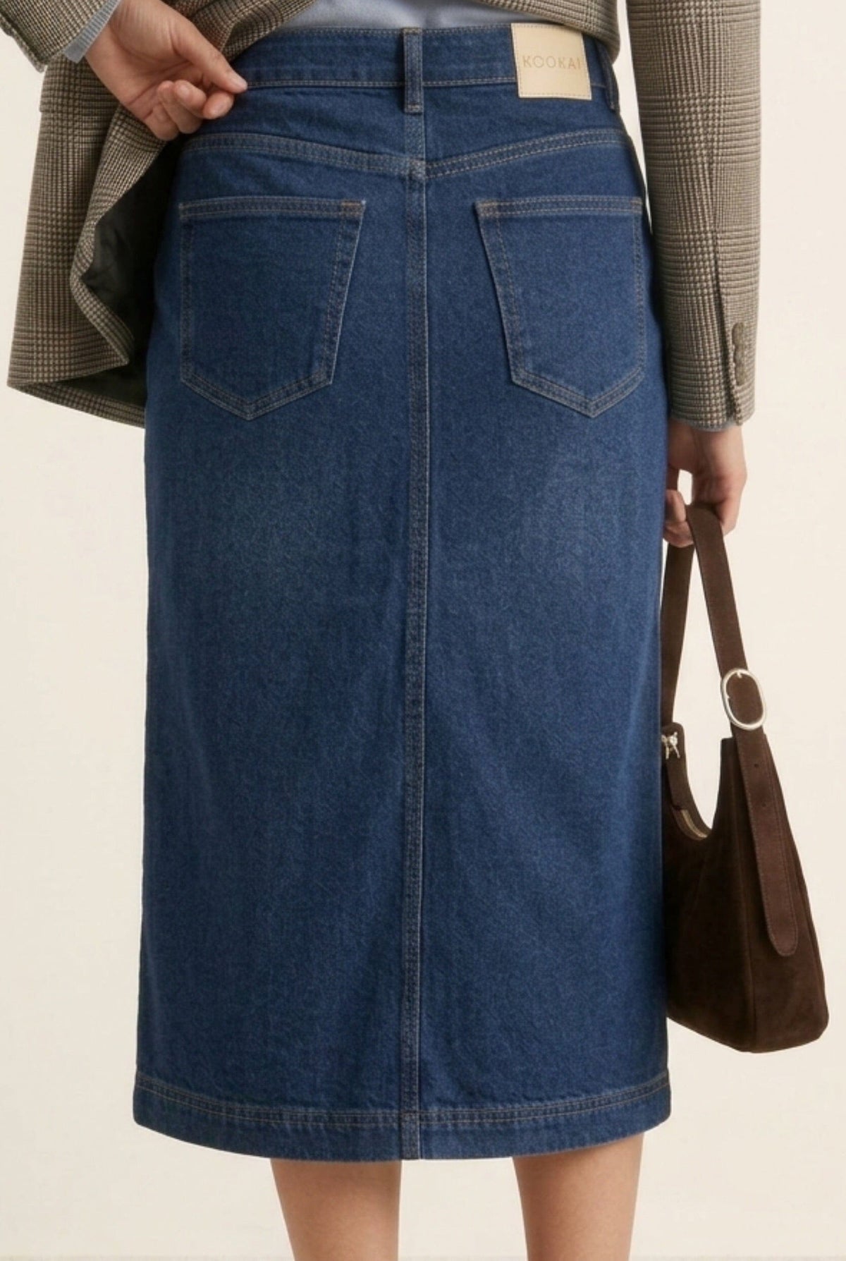 JUPE JEAN - DESSIE - STONE JUPE SPORTWEAR NEW KOOKAI Mode Kookai