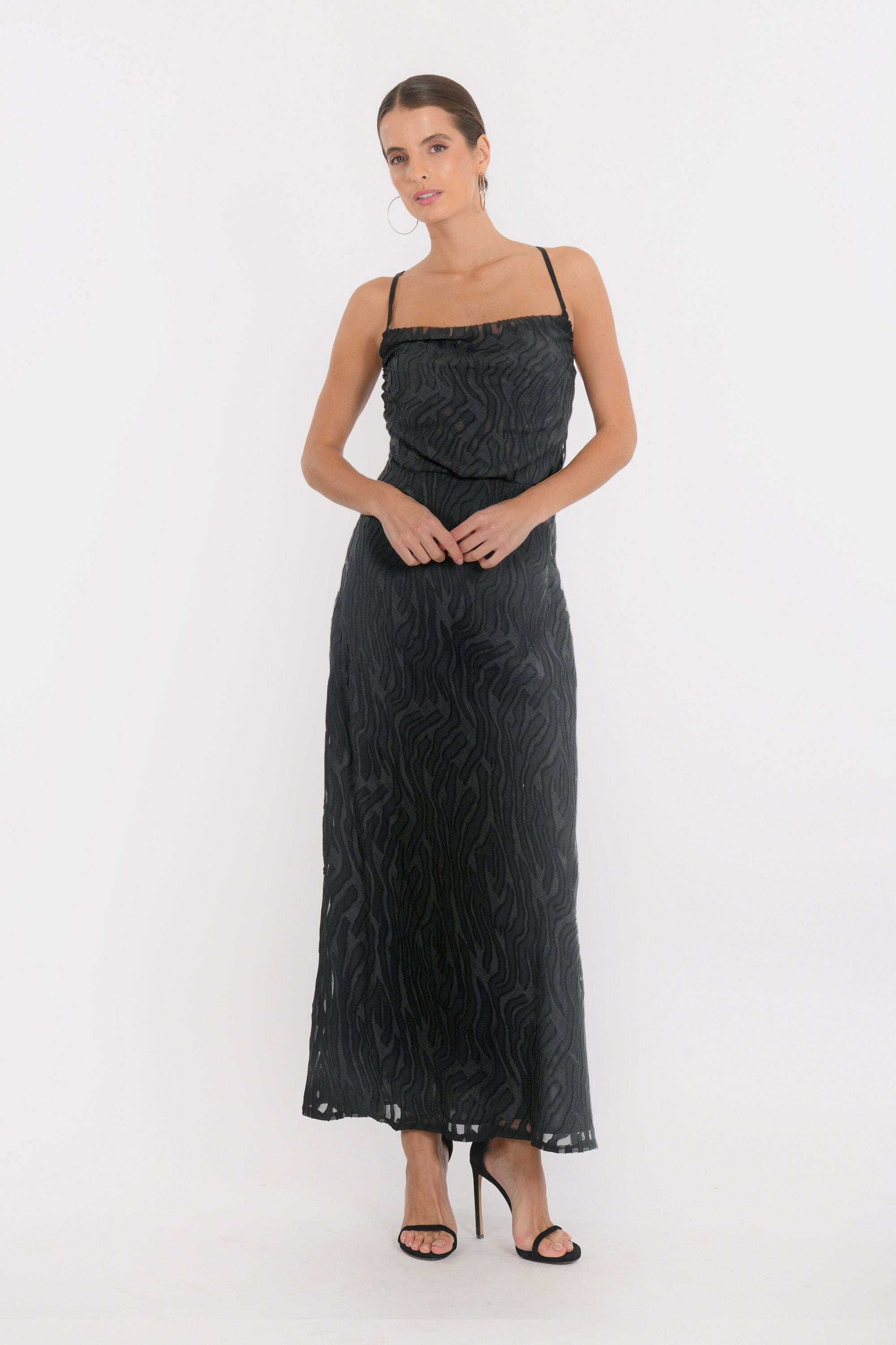 JUPE LONGUE - BENNY- NOIR ROBE NEW KOOKAI Mode Kookai