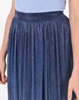JUPE LONGUE BRIANA BLUE/GOLD JUPE KOOKAI Mode Kookai