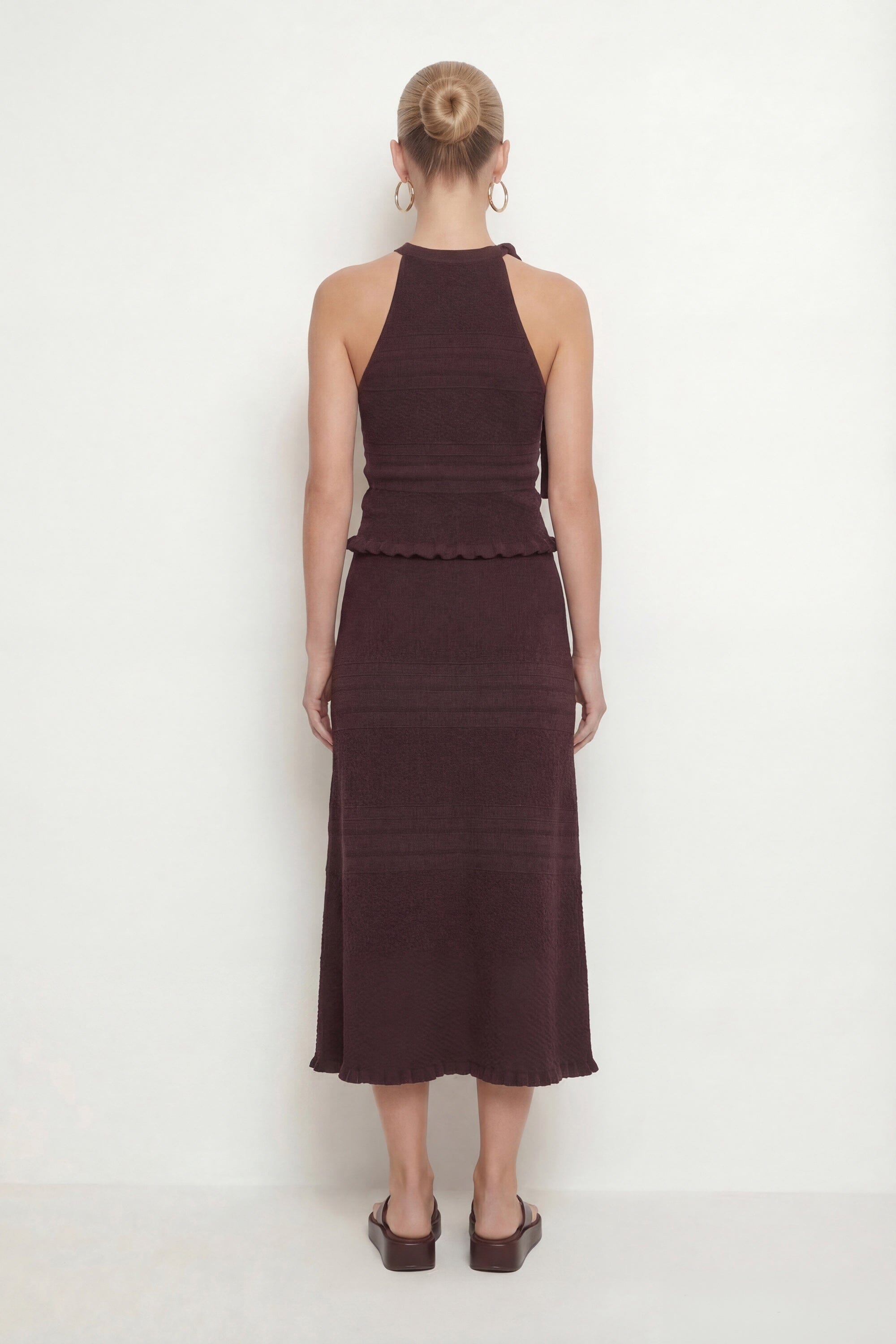 JUPE LONGUE - CLYE - CHOCOLAT JUPE NEW KOOKAI Mode Kookai