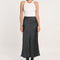 JUPE LONGUE SIA SATIN NOIR JUPE NEW KOOKAI Mode Kookai
