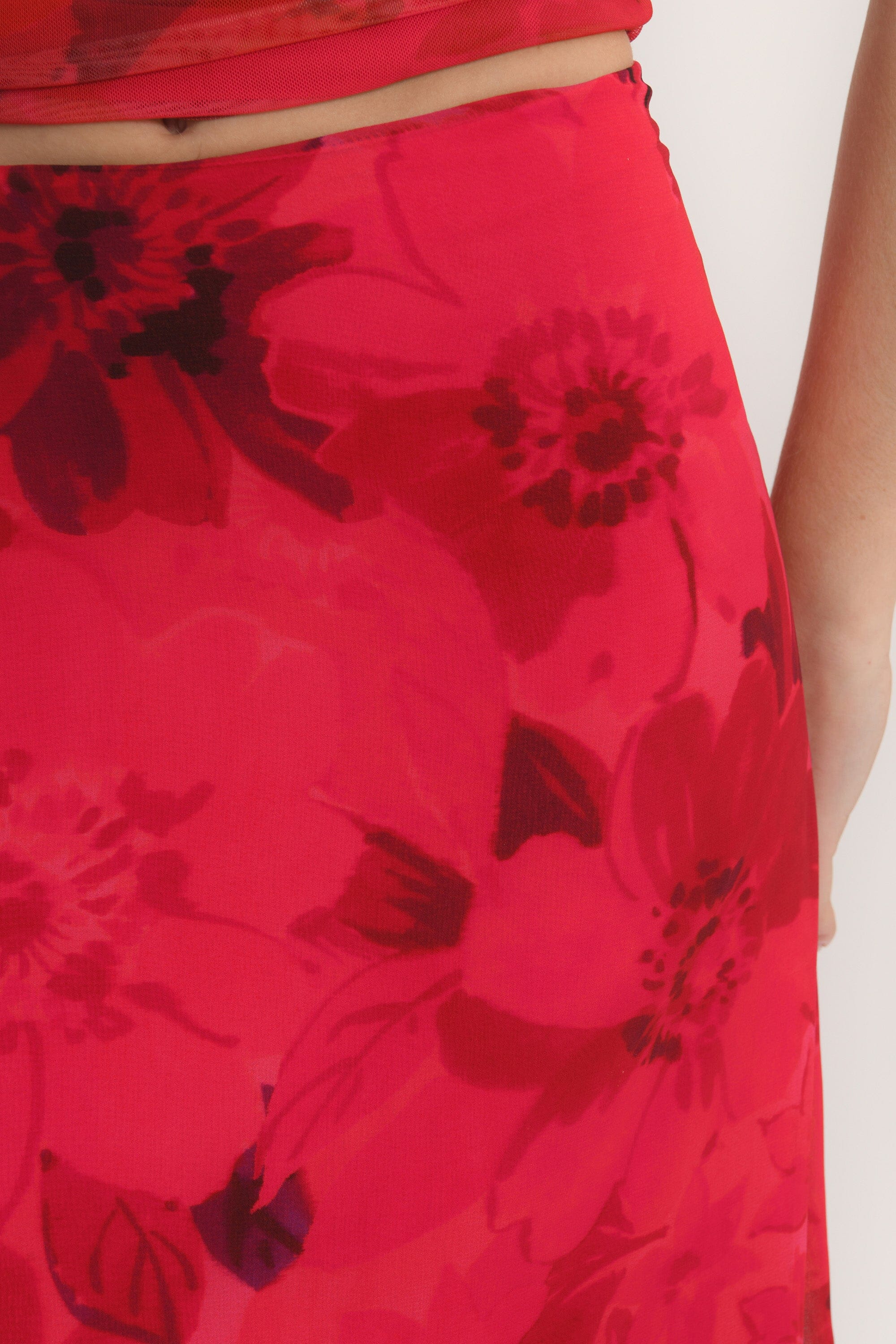 JUPE MIDI - ADRIANA - FUSCHIA JUPE NEW KOOKAI Mode Kookai