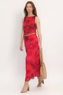 JUPE MIDI - ADRIANA - FUSCHIA JUPE NEW KOOKAI Mode Kookai