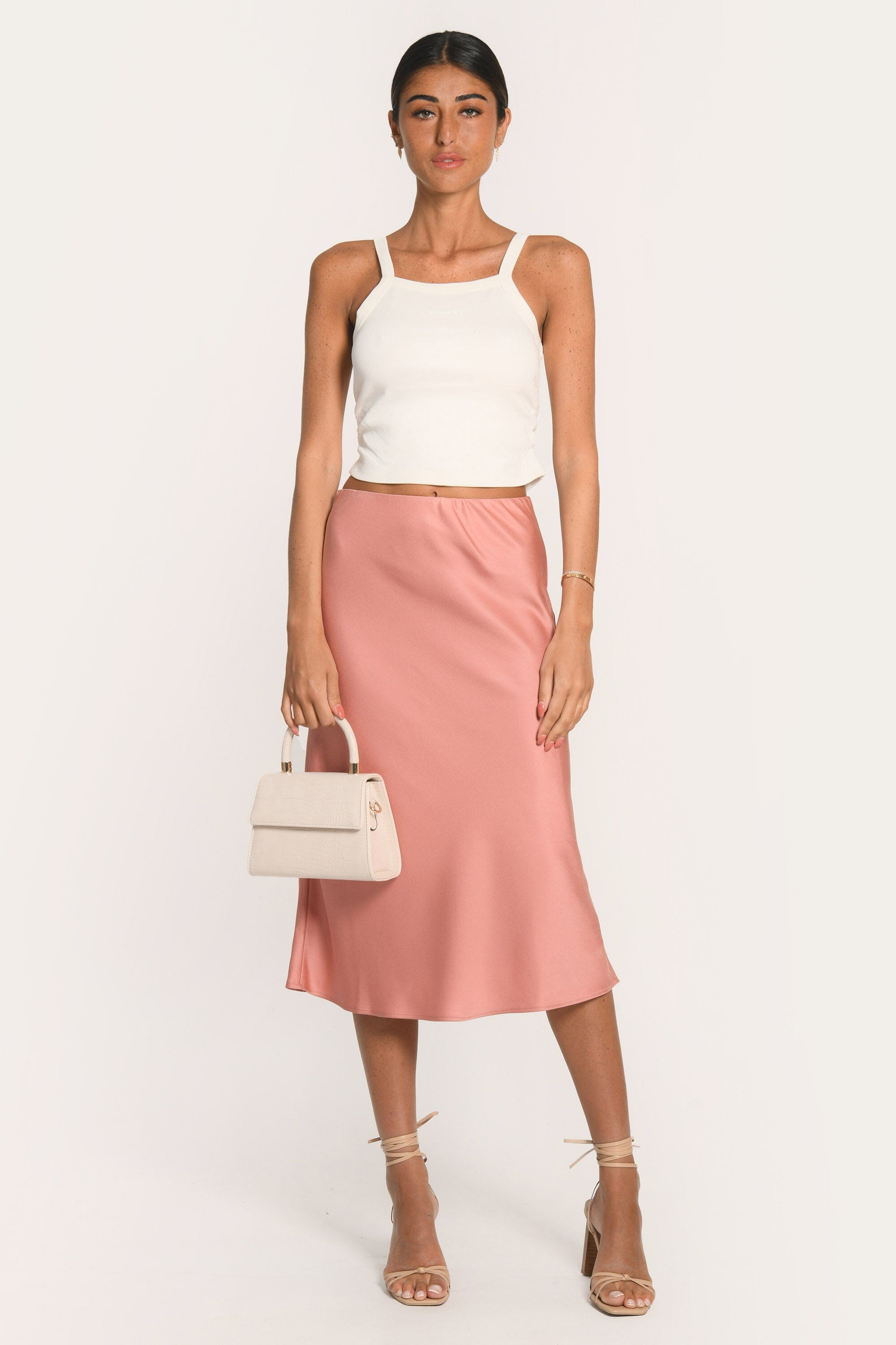 JUPE MIDI - ALLEGRA - TERRACOTA JUPE NEW KOOKAI Mode Kookai