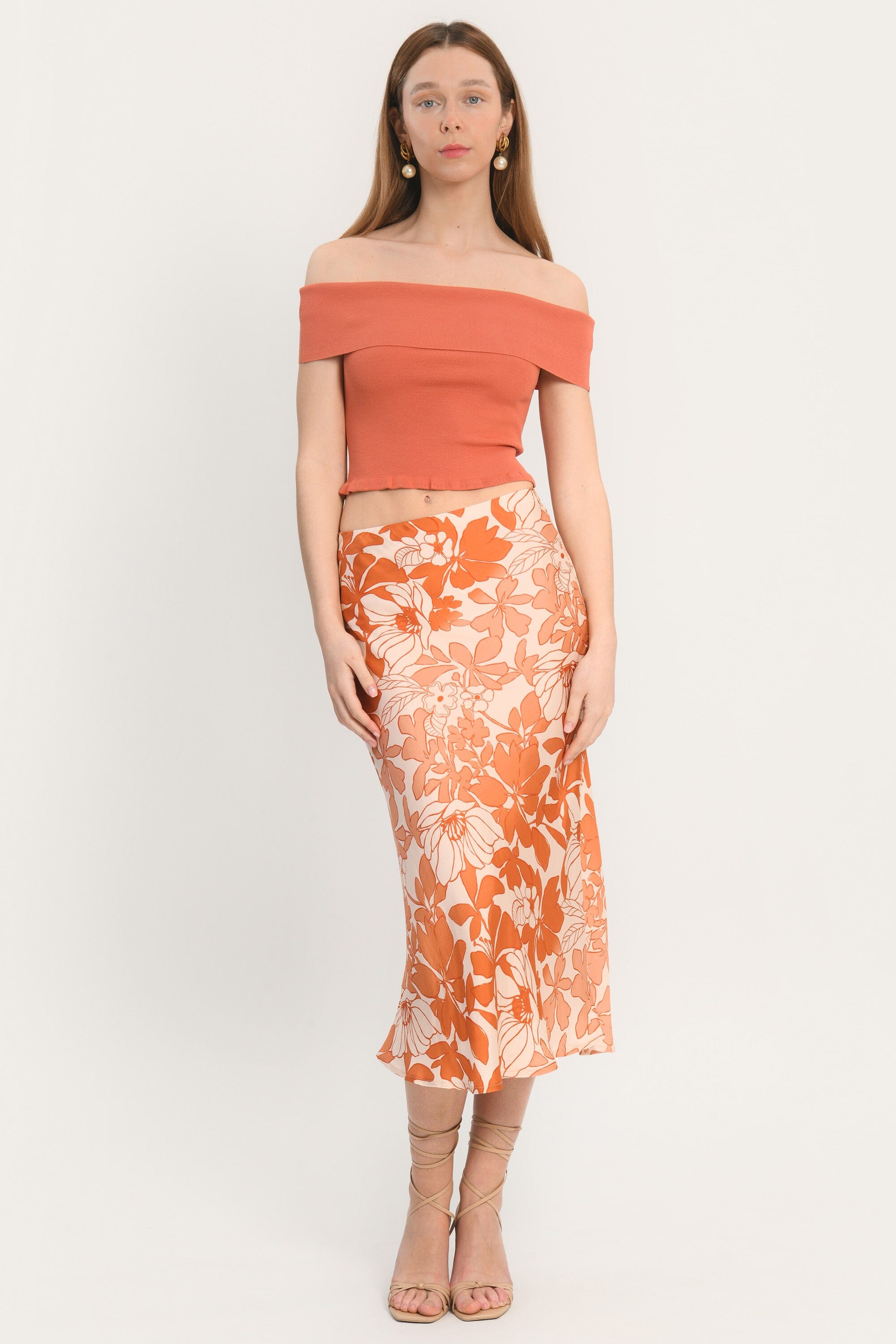 JUPE MIDI - ANGELA - PECHE JUPE NEW KOOKAI Mode Kookai