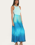 JUPE MIDI - AURORA - CYAN JUPE NEW KOOKAI Mode Kookai