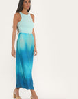 JUPE MIDI - AURORA - CYAN JUPE NEW KOOKAI Mode Kookai