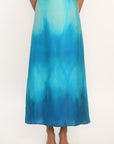 JUPE MIDI - AURORA - CYAN JUPE NEW KOOKAI Mode Kookai