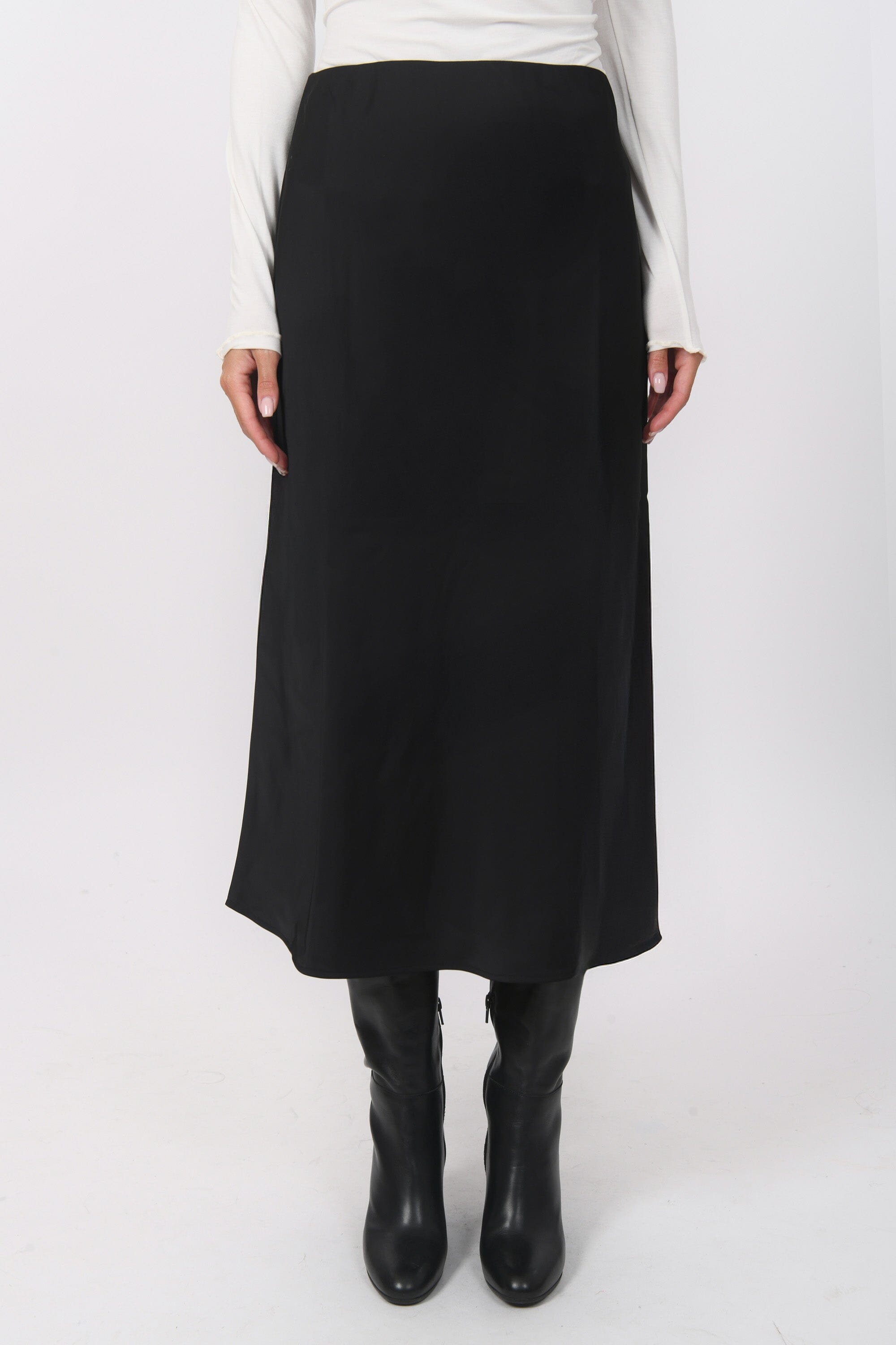 JUPE MIDI - BERGAMOTE - NOIR JUPE NEW KOOKAI Mode Kookai