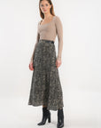 JUPE MIDI - BIANCA - NOIR JUPE KOOKAI Mode Kookai
