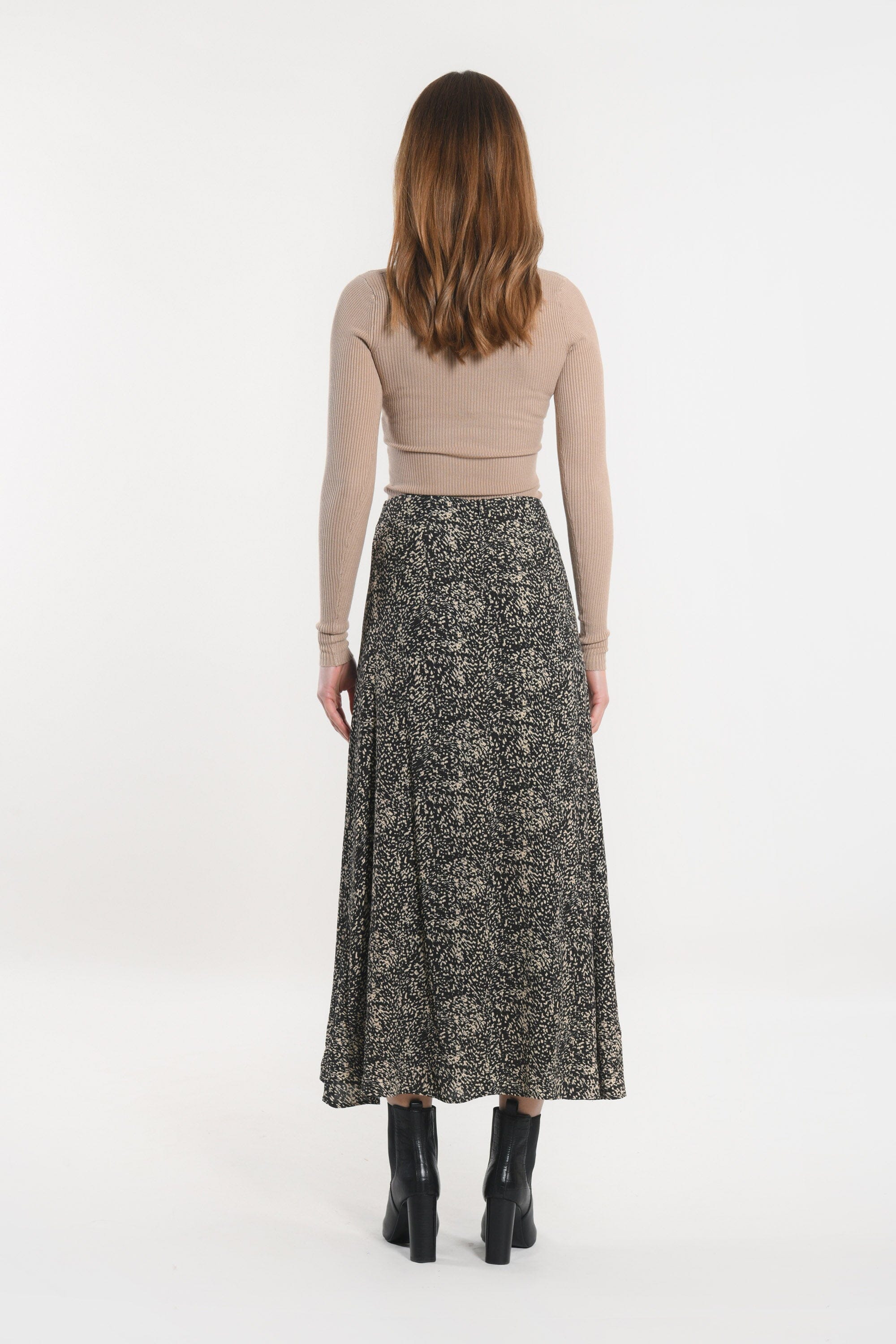 JUPE MIDI - BIANCA - NOIR JUPE KOOKAI Mode Kookai
