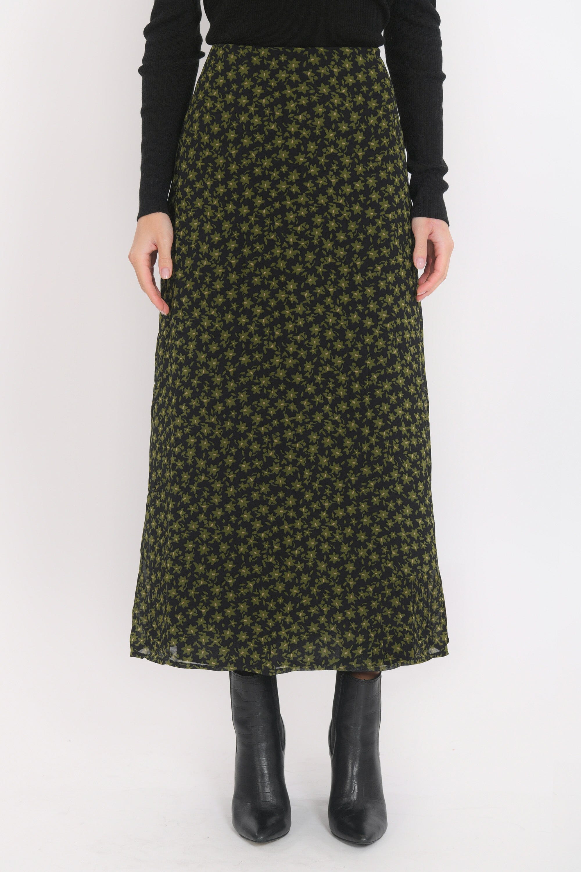 JUPE MIDI - BILITIS - NOIR JUPE NEW KOOKAI Mode Kookai