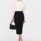 JUPE MIDI - BITSU - NOIR JUPE NEW KOOKAI Mode Kookai