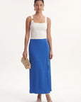 JUPE MIDI - CANDY - COBALT JUPE NEW KOOKAI Mode Kookai