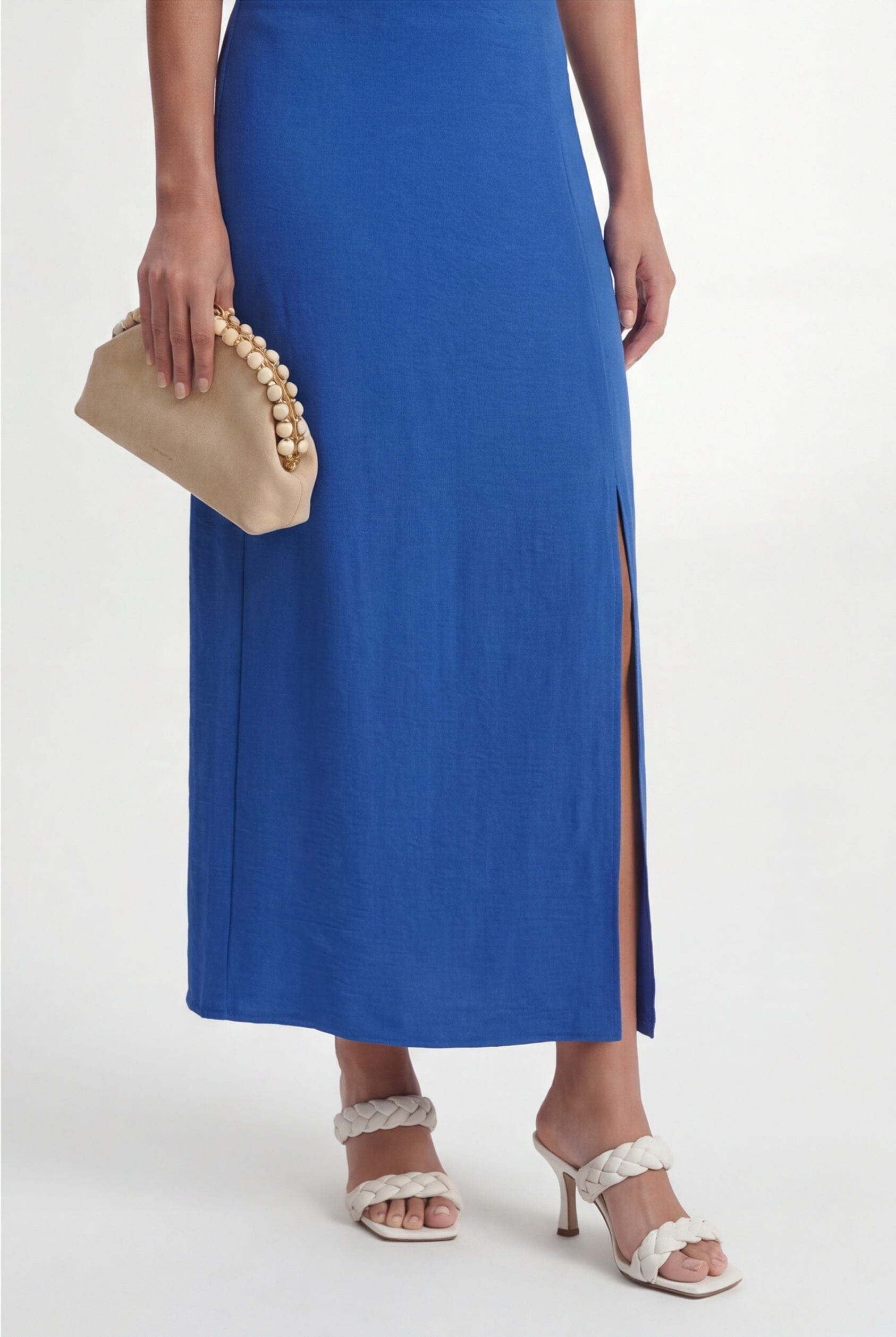 JUPE MIDI - CANDY - COBALT JUPE NEW KOOKAI Mode Kookai